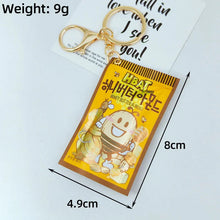 Load image into Gallery viewer, Simulation Instant Noodles Keychain On The Phone Mini Snacks Pendant Bag Pendant Christmas Gifts For The New Year