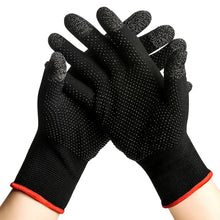 Load image into Gallery viewer, 2PCS Sweat Proof Anti-slip Sensitive Touch Screen Gaming Finger Thumb Sleeve Fingertip Gloves for Biking PUBG Game Accessories