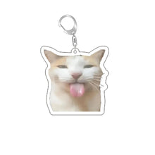 Load image into Gallery viewer, Funny Cat Memes Series Keychain Student Gift Bag Lanyard Women's Bag Pendant Keychain Cute Things Cheap Gift For Best Friends
