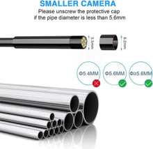Load image into Gallery viewer, Hook Magnet Side View Mirror Protective Cap for 5.5mm 8mm Lens Endoscope Camera with Screw Thread,Borescope Set Accessories
