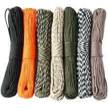 将图片加载到图库查看器,7-Core 550 Paracord Rope – 4mm Polyester Survival Cord for Camping, Hiking & DIY Gear