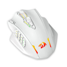 Load image into Gallery viewer, Redragon M913 Gaming 16000 DPI Wired 2.4Ghz Wireless RGB Optical Gamer Mice 16 Programmable Buttons, Black/White Mouse