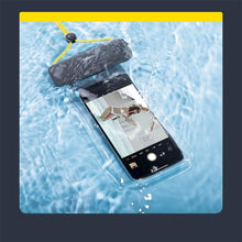 Load image into Gallery viewer, Unique Soft Waterproof Phone Case 7.2inch IPX8 Waterproof Phone Bag For iPhone 13 Waterproof Pouch Diving Surfing Phone Bag Case Cover Adjustable Rope Phone Case