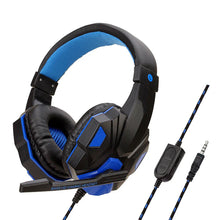 Load image into Gallery viewer, 3.5mm Wired Gaming Headphones With Microphone 120° Adjustable PC Bass Stereo Gamer Headset For PS4 PS5 Xbox Smartphone Laptop