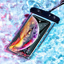 Load image into Gallery viewer, Universal Waterproof Phone Case For iPhone 13 12 11 Pro Max XS Water Proof Phone Bag Cover IP68 Phone Pouch Protector Photos Calls Comfortable Touch Operation Compatible with iPhone