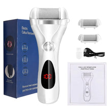 将图片加载到图库查看器,Electric Foot File Grinder Dead Dry Skin Callus Remover Rechargeable Feet Pedicure Tool Foot Care Tools for Hard Cracked Clean01