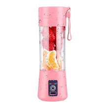 Load image into Gallery viewer, USB Electric Juicer Mini Portable Blender Electric Usb Juice Maker Juicer Bottle Blender Grinder Mixer Rechargeable Juicer Bottle Fruit Mixers Fruit Extractors Multifunction Juice Maker Machine Blender Smoothies