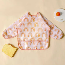 将图片加载到图库查看器,Waterproof Long Sleeve Baby Bib | Washable Feeding Bib with Full Coverage & Easy Clean Design