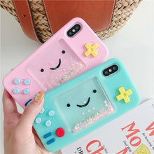 Load image into Gallery viewer, Cartoon Play Game Phone Case For Iphone 13 12 7 6 8 Plus Xr Xs 11 Pro Max Candy Love Heart Soft Silicone Rubber Bear Funny 3d Game Controller Design With Stars Case
