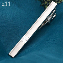 Load image into Gallery viewer, New Metal Silver Color Tie Clip For Men Wedding Necktie Tie Clasp Clip Tie Clips for Men Tie Bar Clip Regular Ties Necktie Wedding Business Tie Pin Clips Gentleman Ties Bar Elegant Men's Accessories