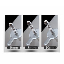 将图片加载到图库查看器,10 Pcs Punch-Free Non-Marking Strong Adhesive Screw Stickers Wall Picture Hook Invisible Traceless Hardware Drywall Hooks Towel Hook Self Adhesive Key Holder Wall Hook Clothes Coat Robe Hooks Cabinet Closet Door Hanger