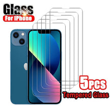 将图片加载到图库查看器,5PCS Screen Tempered Glass For iPhone 14 13 12 11 Pro Max 12 13 Mini Screen Protective For iPhone X XR XS Max 8 7 6 Plus SE 2020 Full Glue Screen Protector Tempered Glass Scratch Resistant iPhone Glass