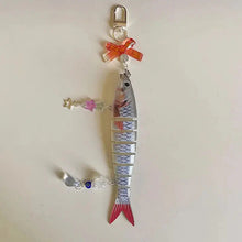 Load image into Gallery viewer, Handmade Fish Keychain, Gift For Fishing Enthusiasts