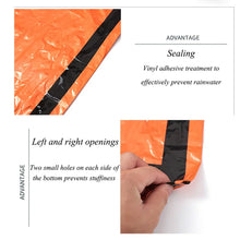 将图片加载到图库查看器,Portable Waterproof Emergency Survival Sleeping Bag Outdoor Edc Camping Gear Thermal Sack First Aid Rescue Kit Mylar Blanket