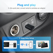 Load image into Gallery viewer, NEW 2in1 Wireless CarPlay AI Mini Android Auto Box Plug&Play Automatic Connection Compatible with 99% of Cars For Car Radio