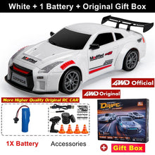 Load image into Gallery viewer, 4WD Remote Control Drift Car - 1:24 Scale High-Speed Racing Car, 2.4G Radio, 20KM/H Mini RC Car for Boys & Teens