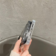 将图片加载到图库查看器,Transparent Card Slot Holder Case for iPhone 13 11 12 14 Pro Max Mini Clear Shockproof Soft Wallet Cover Clear Phone Case with Card Holder Slim Protective Soft Shock Absorbing Case with Card Holder