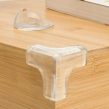 Load image into Gallery viewer, Clear Table Corner Protectors for Baby Furniture Safety Edge Guards