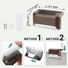 Load image into Gallery viewer, Warm White LED Solar Step Lamp β Waterproof Outdoor Garden & Stair Lights
