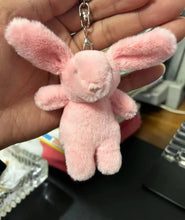 将图片加载到图库查看器,Cute Cartoon Rabbit Plush Keychain – Pompom Bag & Phone Pendant