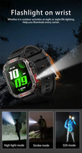 Load image into Gallery viewer, New For Huawei Xiaomi Military GPS Smart Watch Men Flashlight Compass Waterproof Outdoor Sport Tracker Bluetooth Call Smartwatch
