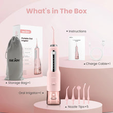Load image into Gallery viewer, SEJOY Water Flosser for Teeth Irrigator Teeth Whitening Tool Portable Water Pick Personal Care Appliances Dental Teeth Cleaner