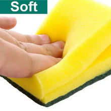 Load image into Gallery viewer, Double-Sided Magic Cleaning Sponge – Rust & Stain Remover for Kitchen