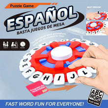 Load image into Gallery viewer, Spanish Basta Game Fast-paced Family Gathering Letter Toys For Adults Children Letters Learning Lengua española Juegos De Mesas