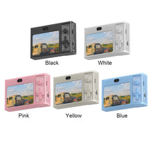 将图片加载到图库查看器,2.4 Inch Kids Digital Camera 1080P 48MP Retro Students Camera 8 X Zoom Compact Camera Camcorder for Beginner Photography