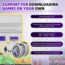 Load image into Gallery viewer, VILCORN 16-Bit Wireless/Wired Retro Video Game Console Built-in 4800+ Games for Everdrive SNES NES FC Family Game Machine