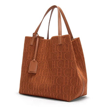 Load image into Gallery viewer, CHCH Large Capacity Black Knitted Tote Bag β Simple Shopping Handbag