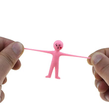 将图片加载到图库查看器,10Pcs Novelty Stretchy Stretch Toy Cute Colorful Yellow Stress Relief Stretchy Fidget Gifts TPR Soft Plastic Creative Doll Toy