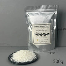 Load image into Gallery viewer, Pure Soy & Paraffin Wax for Candle Making – 250g/500g/1kg Natural Wax Material for DIY Handmade Aromatherapy & Craft Candles