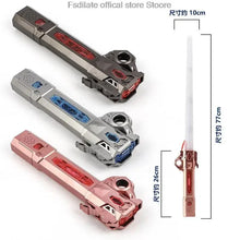 Load image into Gallery viewer, Children’s Lightsaber Toy – 2-in-1 RGB Flash Sword for Kids