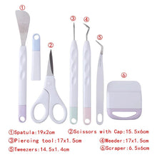 Load image into Gallery viewer, 6pcs Craft Vinyl Weeding Tools Set - DIY Silhouette & Carving Kit for Cricut Makers