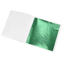 Load image into Gallery viewer, 100 Sheets Gold Leaf Paper - DIY Art, Craft, & Decoration Kit