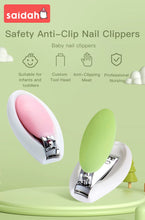 Load image into Gallery viewer, Anti Clip Mini Small Infant Baby Nail Clippers Healthcare Kids Finger Nail Cutter Scissors