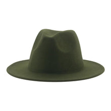 Load image into Gallery viewer, Modern Hats For Women Fedoras Winter Women Hats Simple Classic Hat Wedding Lady Retro Wide Brim Floppy Hat Men Fedora Hat Fashionable Classic Wide Brim Hat For Summer Dress Hats