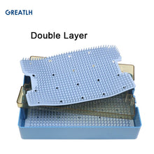Load image into Gallery viewer, Silicone Sterilization Tray Case Box Ophthalmic Dental Instruments Disinfection Box