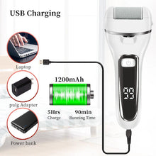 将图片加载到图库查看器,Electric Foot Sandpaper Foot File for Heels Grinding Pedicure Tools Professional Foot Care Tool Dead Hard Skin Callus Remover