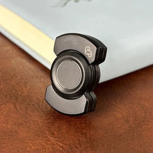 Load image into Gallery viewer, Stainless Steels 3 in 1 Fidget Spinner and Slider Combo with Click Button Metal Toy for Adult Stress Relief