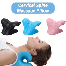 Load image into Gallery viewer, C-Type Neck & Shoulder Relaxer Cervical Traction Massage Pillow