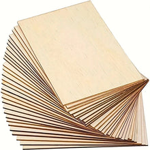 Load image into Gallery viewer, Unfinished Wood Sheets for Crafts - 6x4in/15x10cm (4/8/15 Pcs) | DIY Arts & Projects