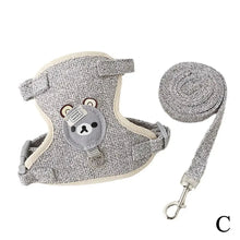 Load image into Gallery viewer, Undershirt Style Pet Leash Adjustable Cat Dog Harness Breathable Leash Convenient Pet Vest For Small Dog Cat Supplies