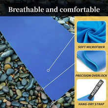 将图片加载到图库查看器,Quick-Drying Sports Towel 40x80CM Blue Grey Green Orange Swimming Gym Fitness Camping Running Beach Washcloth Towels