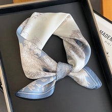 Load image into Gallery viewer, Luxury Satin Silk Square Scarf – Shawl, Hijab & Fashion Wrap 2023