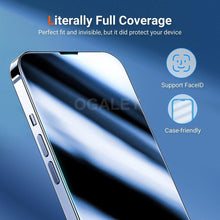 Load image into Gallery viewer, 2PCS 3D Tempered Glass on For iphone 11 12 13 14 Pro Max 14 Plus Screen Protector Protective Glass For iphone X XS MAX 7 8 Plus Glass Horizontal Privacy Glass Screen Protector for Gaming & Streaming
