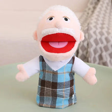 Load image into Gallery viewer, 28-33cm Kids Plush Finger & Hand Puppet Popular Activity Boy Girl Role Play Bedtime Story Props Family Role Playing Toys Doll