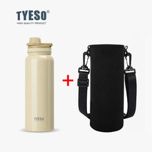 Load image into Gallery viewer, Stainless Steel Insulated Water Bottle (600-1200ml) | Hot & Cold Thermal Tumbler with Handle | Portable Vacuum Flask for Sports & Travel