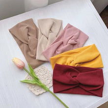 Load image into Gallery viewer, Large Baby Headband for Girls Soft Twisted Knotted Hair Turban